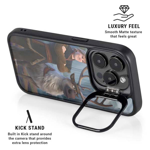 Disney Frozen II Kristoff and Sven iPhone 14 Pro Kickstand Case